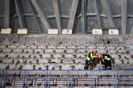 Russia Luzhniki Complex Restoration