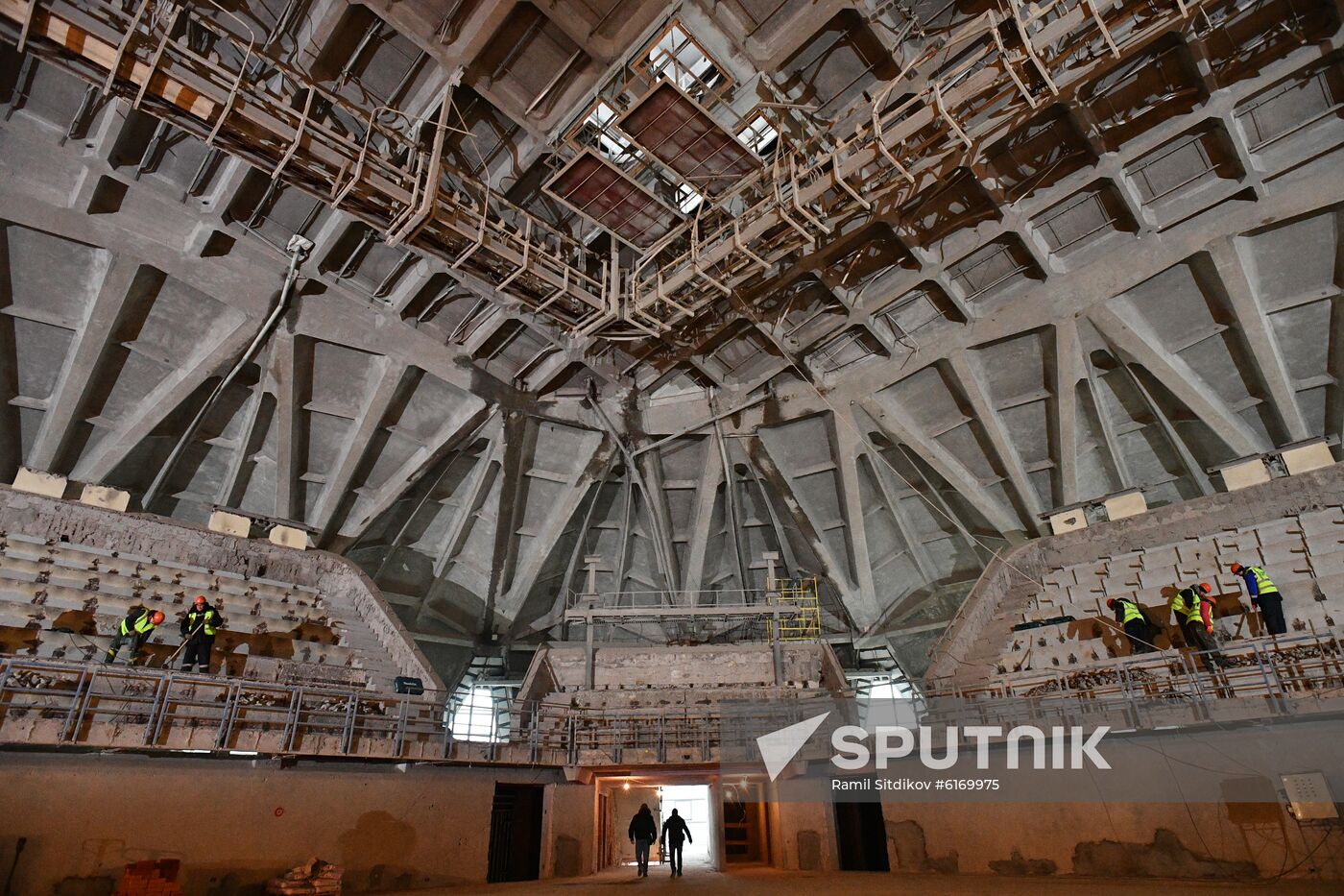 Russia Luzhniki Complex Restoration