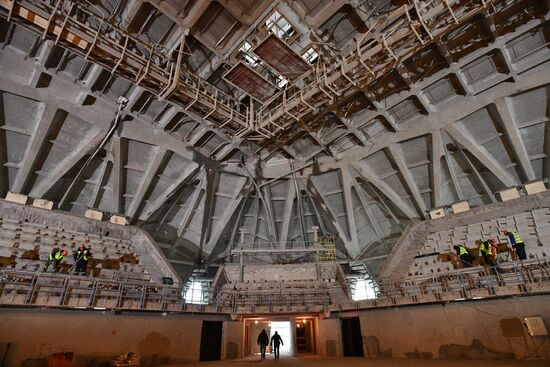 Russia Luzhniki Complex Restoration
