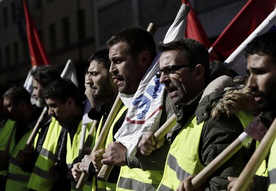 Greece Strike