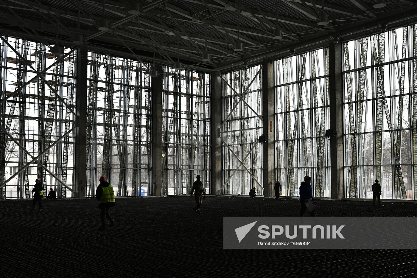 Russia Luzhniki Complex Restoration
