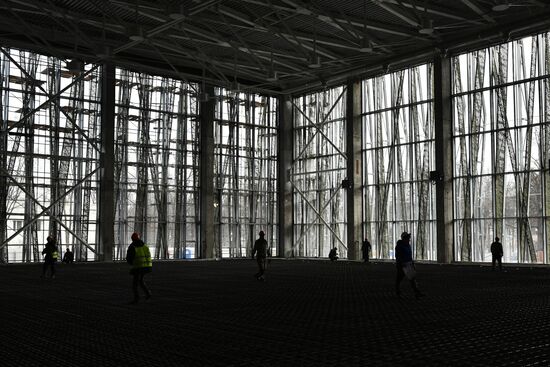 Russia Luzhniki Complex Restoration