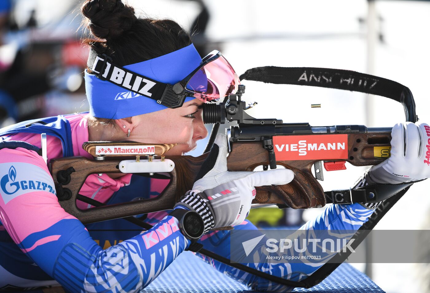 Italy Biathlon Worlds Women Individual Race