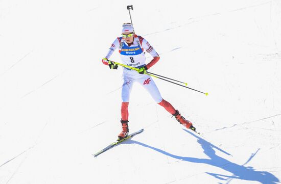 Italy Biathlon Worlds Women Individual Race