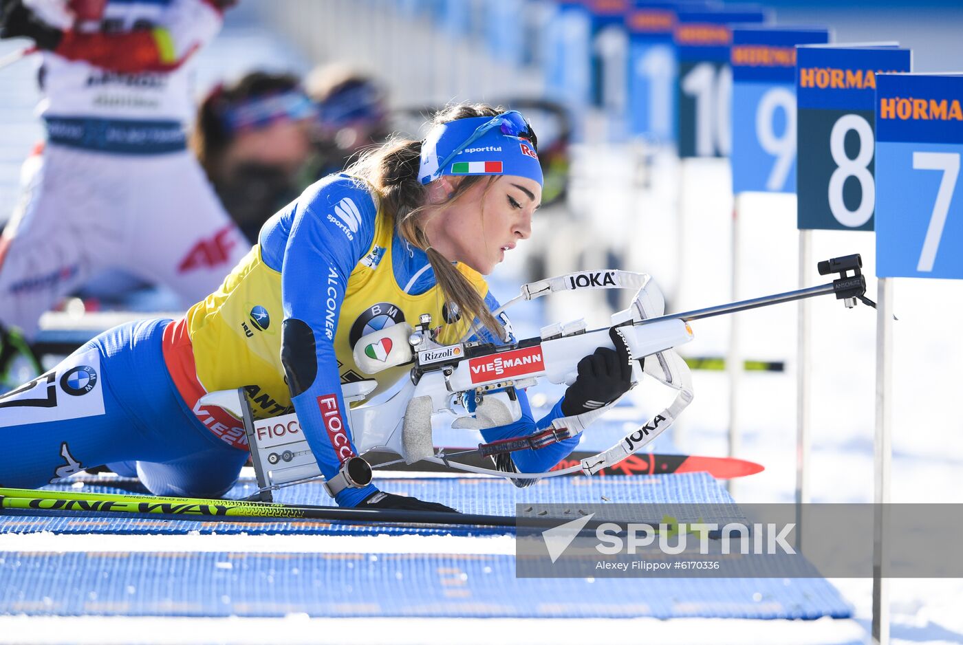 Italy Biathlon Worlds Women Individual Race