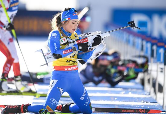 Italy Biathlon Worlds Women Individual Race