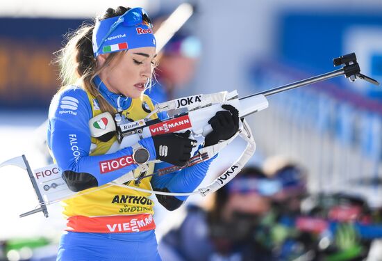 Italy Biathlon Worlds Women Individual Race