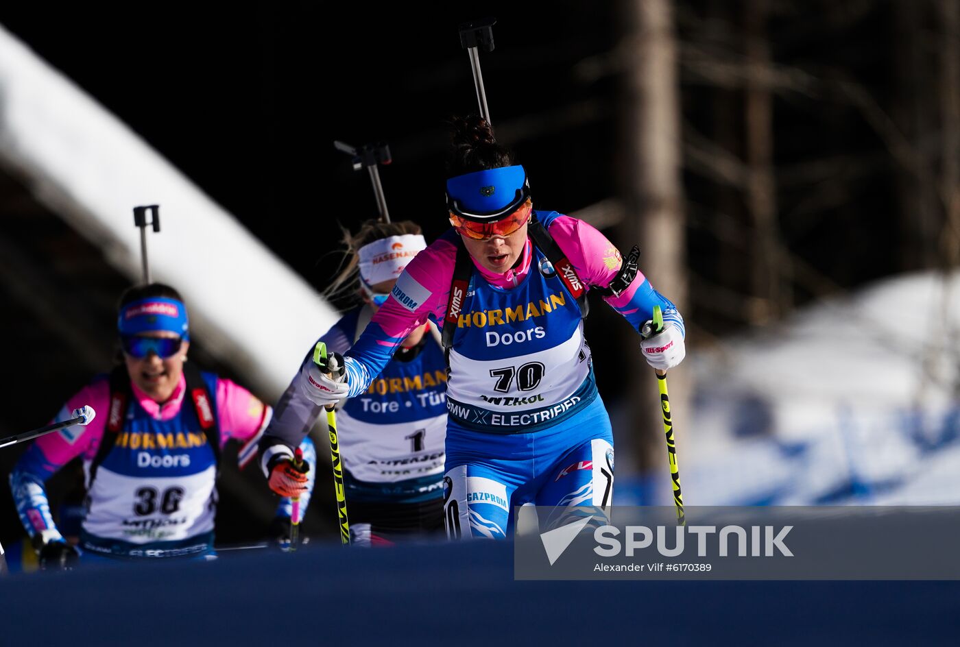 Italy Biathlon Worlds Women Individual