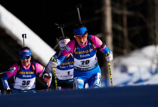 Italy Biathlon Worlds Women Individual