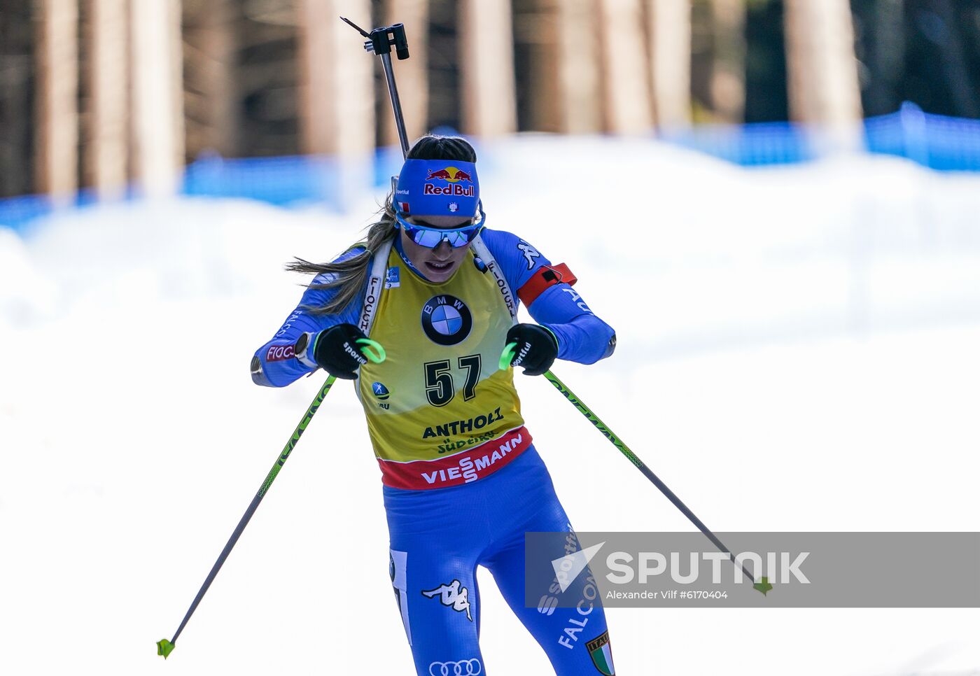 Italy Biathlon Worlds Women Individual