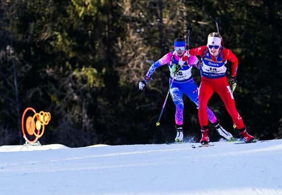 Italy Biathlon Worlds Women Individual