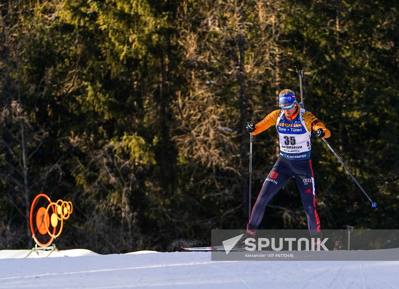 Italy Biathlon Worlds Women Individual
