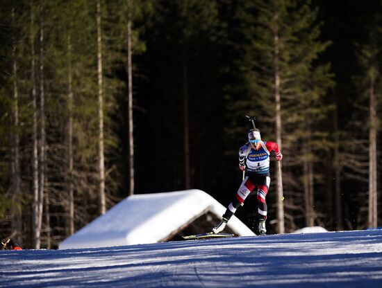 Italy Biathlon Worlds Women Individual