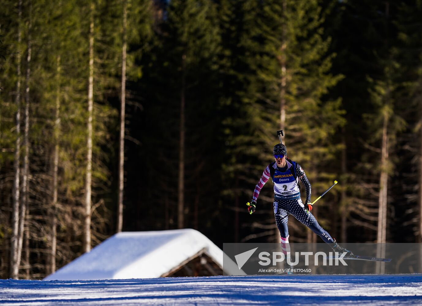 Italy Biathlon Worlds Women Individual