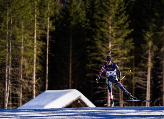 Italy Biathlon Worlds Women Individual