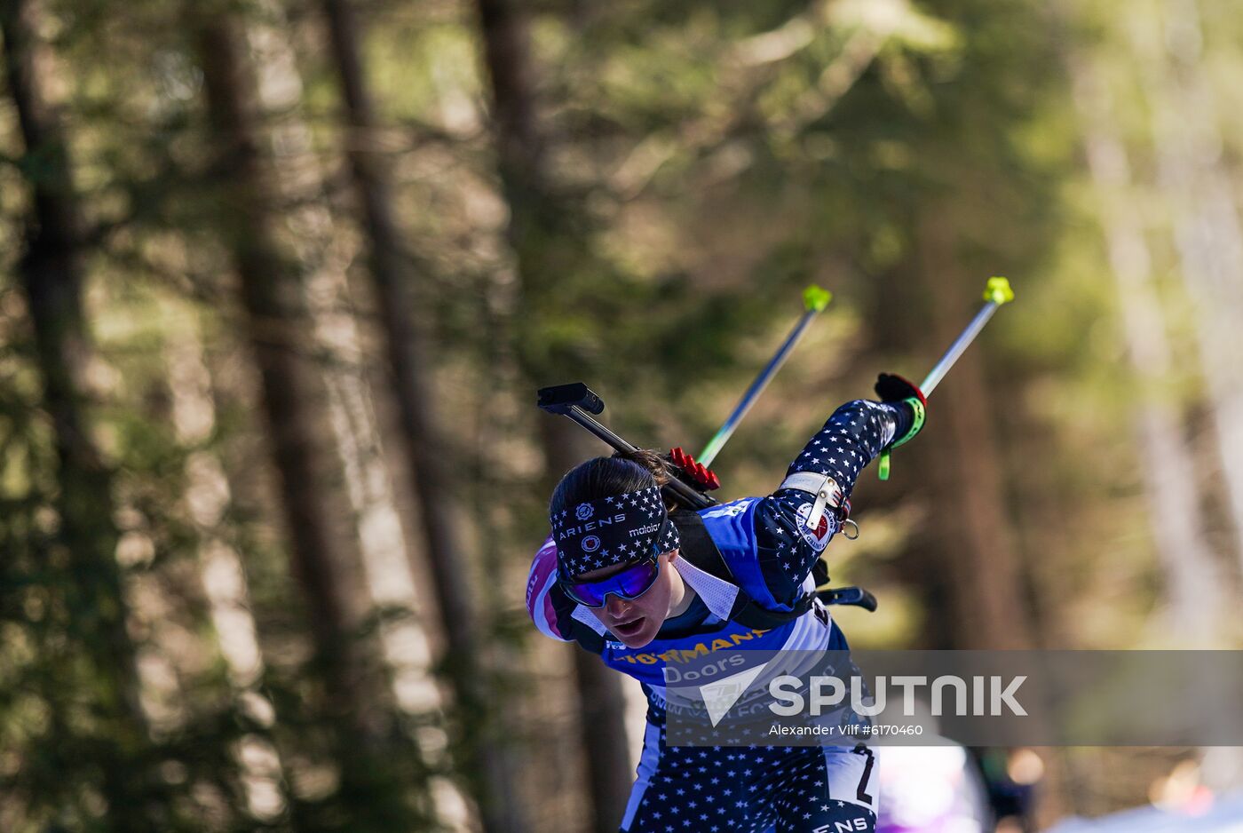 Italy Biathlon Worlds Women Individual