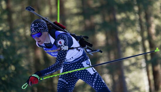 Italy Biathlon Worlds Women Individual