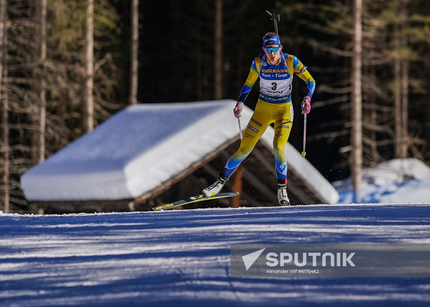 Italy Biathlon Worlds Women Individual