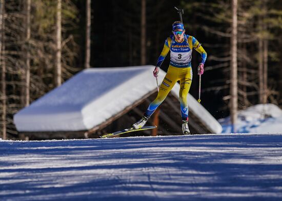 Italy Biathlon Worlds Women Individual