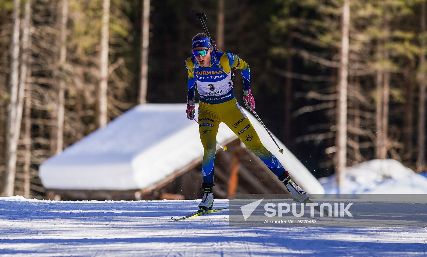 Italy Biathlon Worlds Women Individual