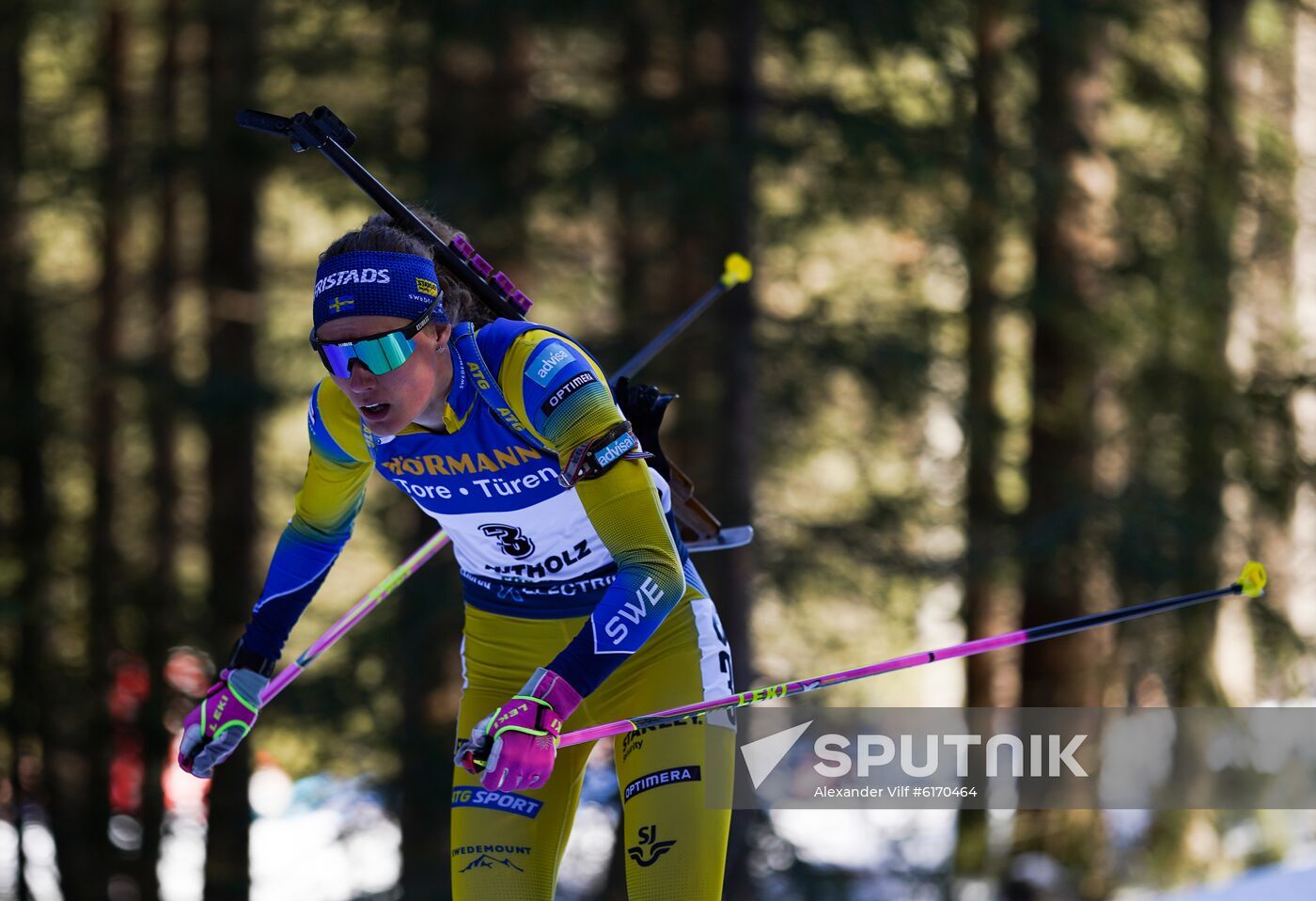 Italy Biathlon Worlds Women Individual