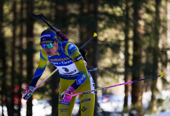 Italy Biathlon Worlds Women Individual