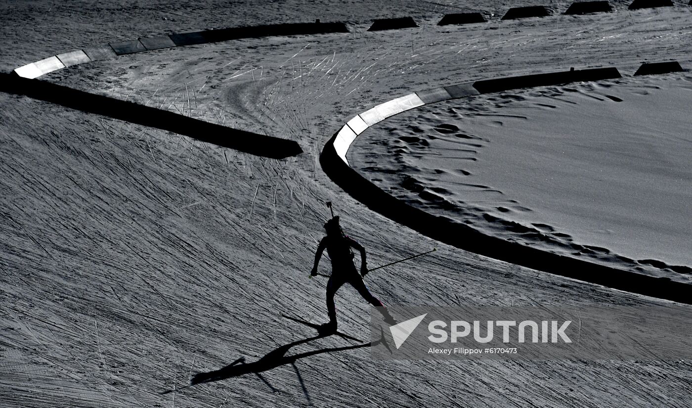 Italy Biathlon Worlds Women Individual Race