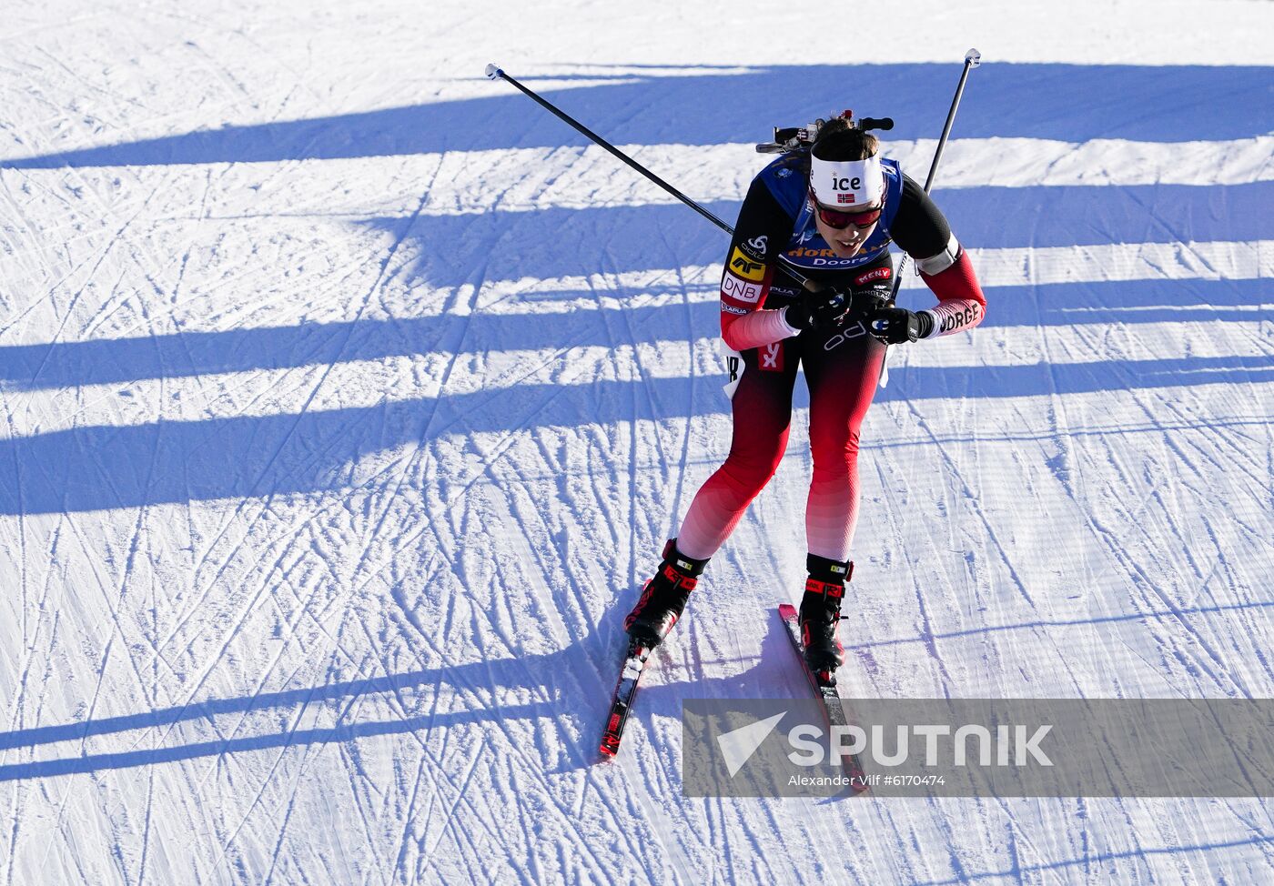 Italy Biathlon Worlds Women Individual