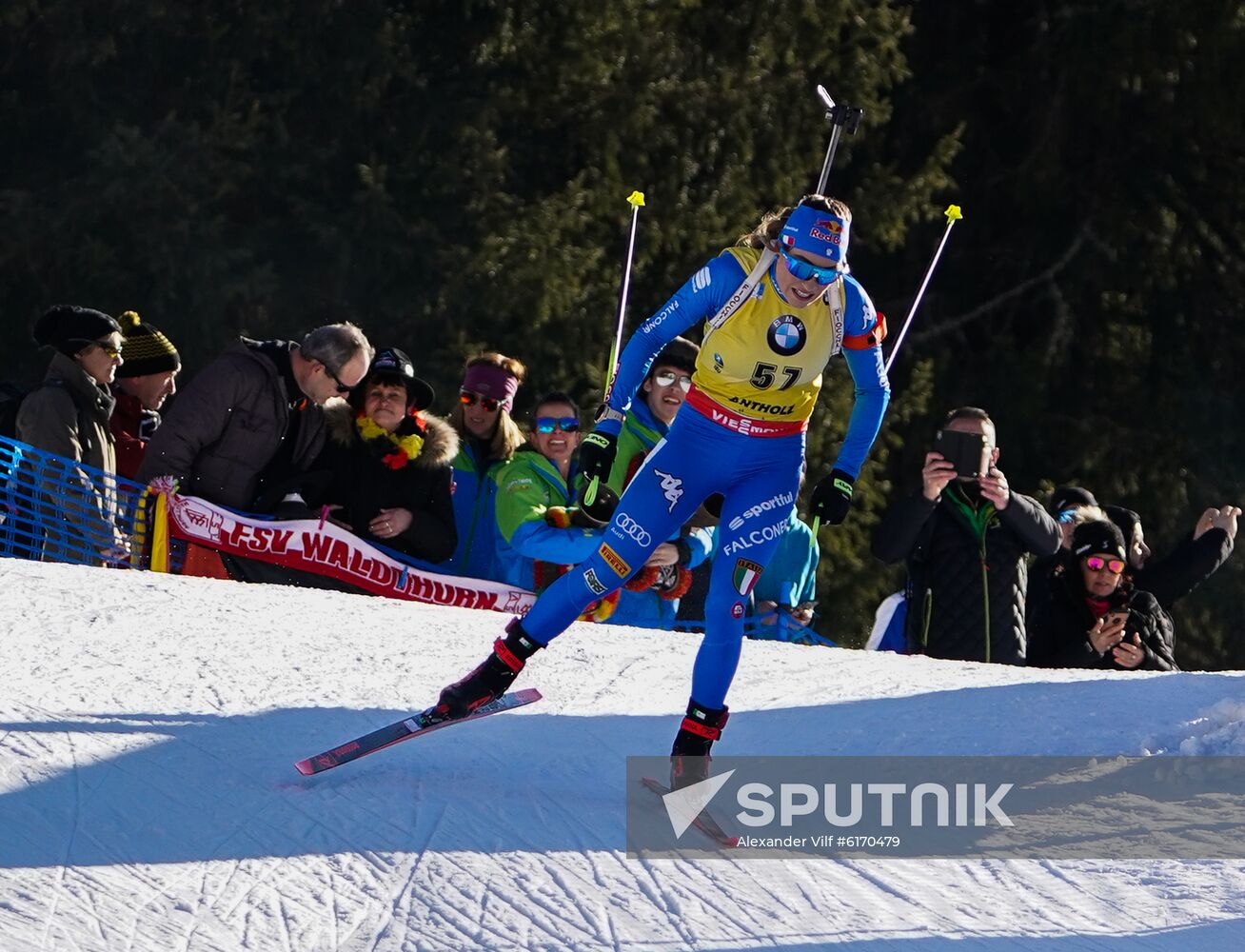 Italy Biathlon Worlds Women Individual