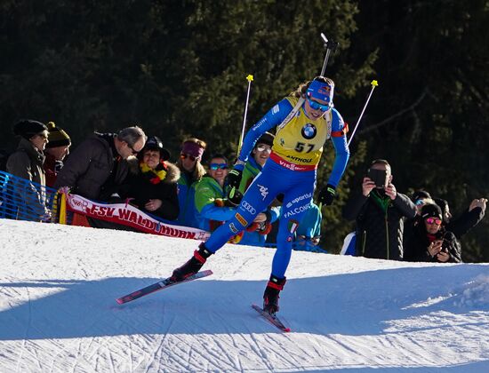 Italy Biathlon Worlds Women Individual