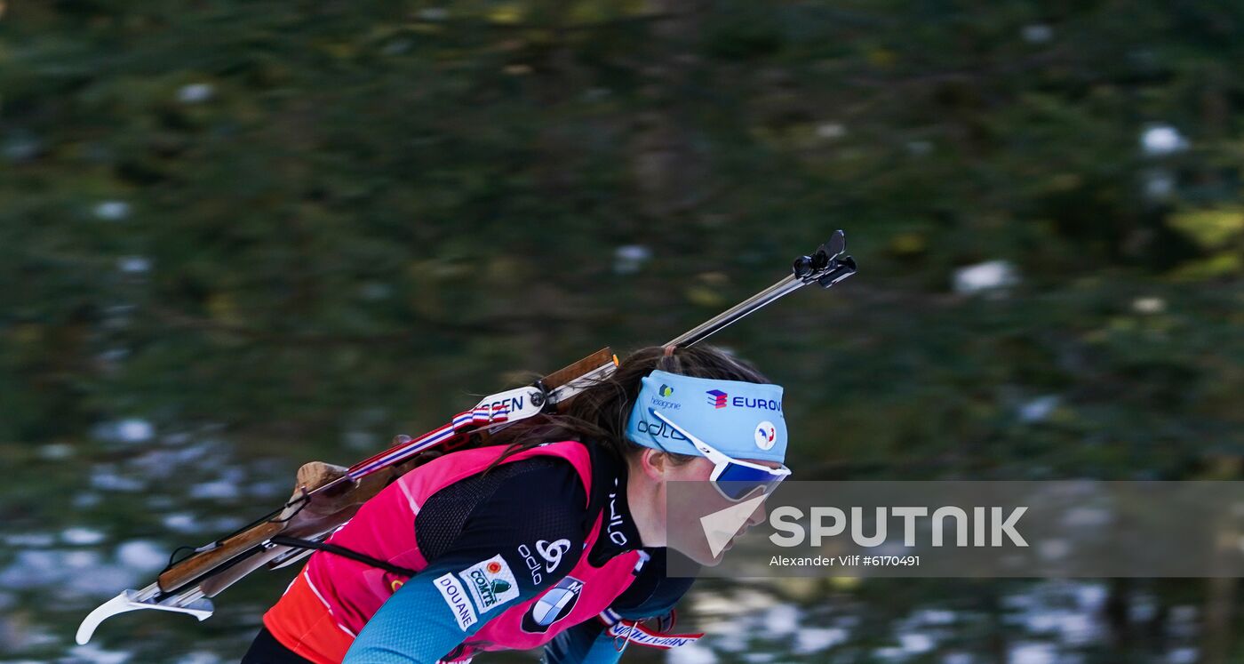 Italy Biathlon Worlds Women Individual