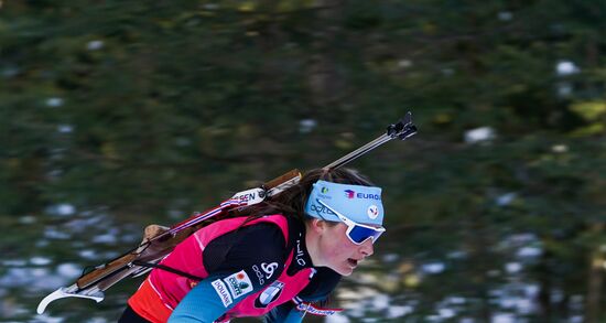 Italy Biathlon Worlds Women Individual