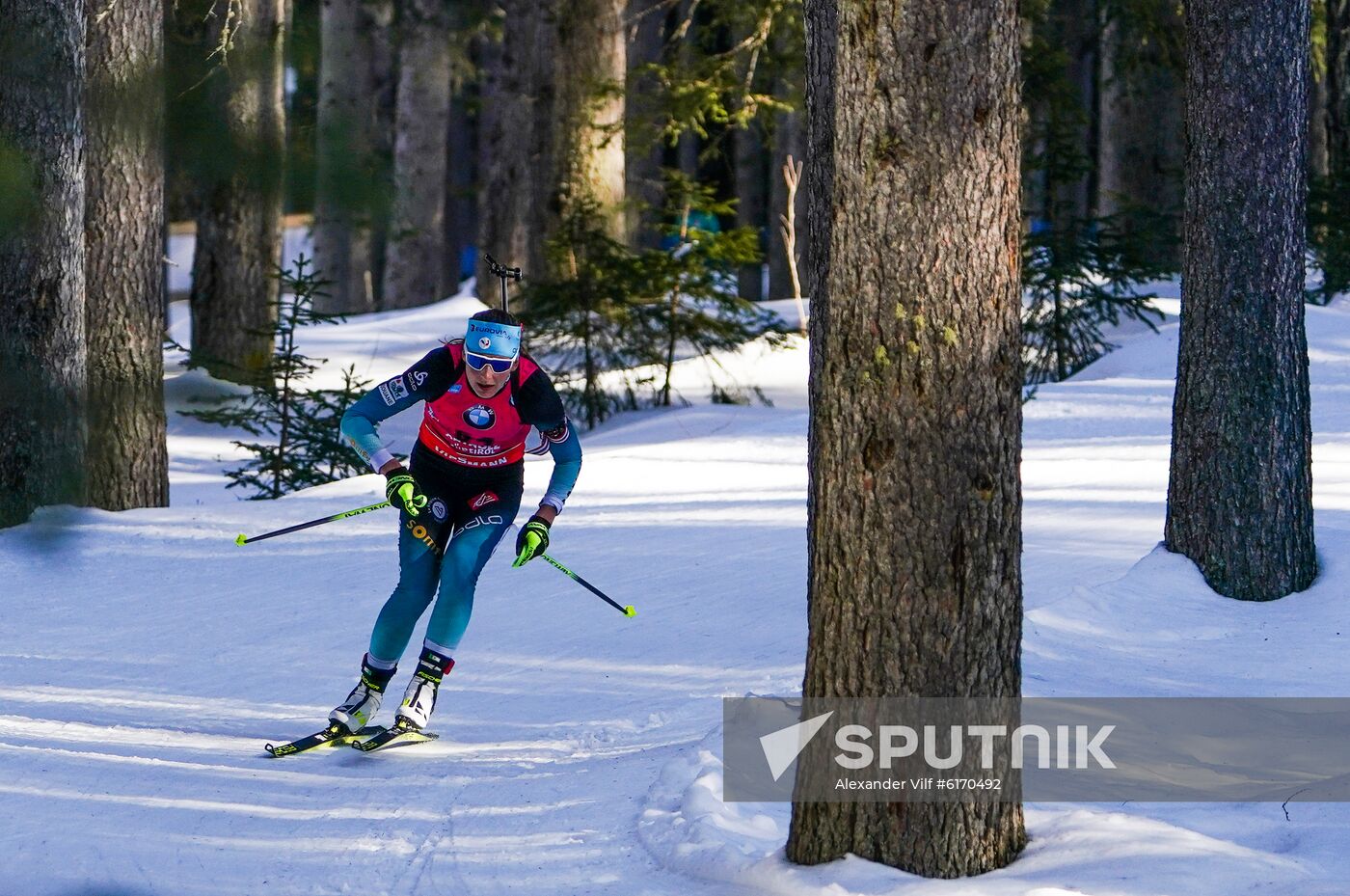 Italy Biathlon Worlds Women Individual