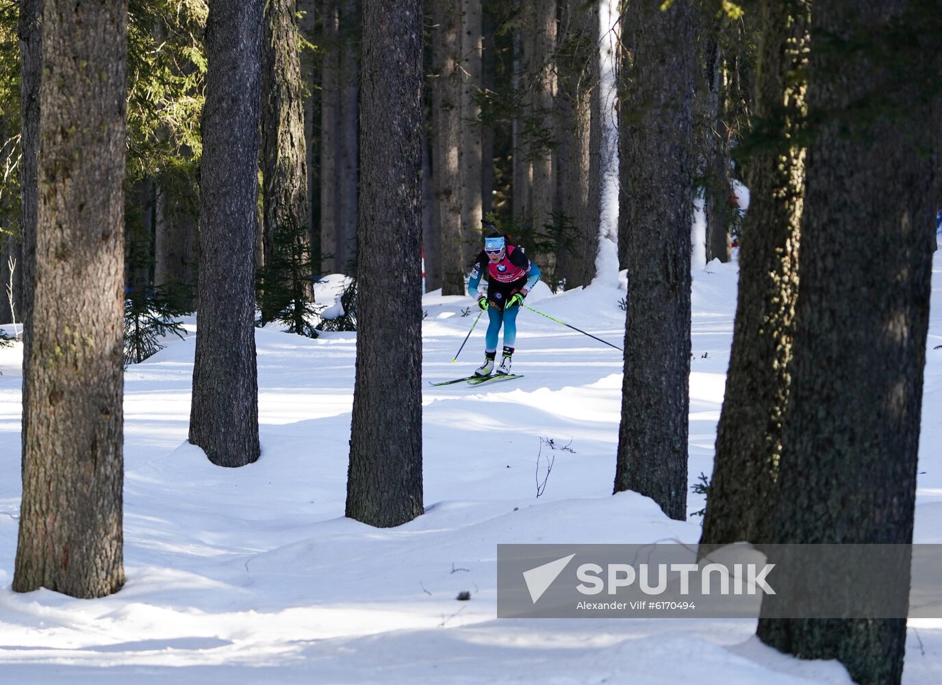 Italy Biathlon Worlds Women Individual