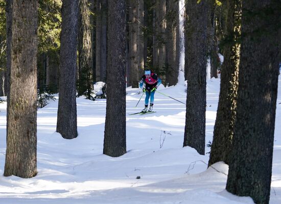 Italy Biathlon Worlds Women Individual