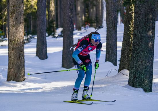 Italy Biathlon Worlds Women Individual