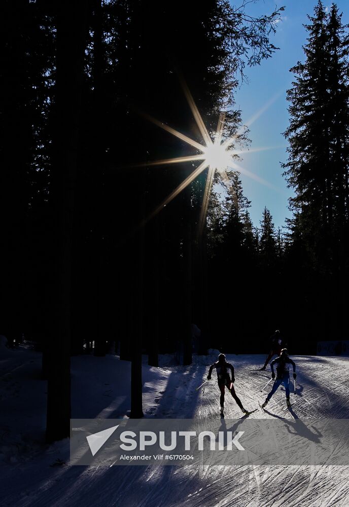 Italy Biathlon Worlds Women Individual