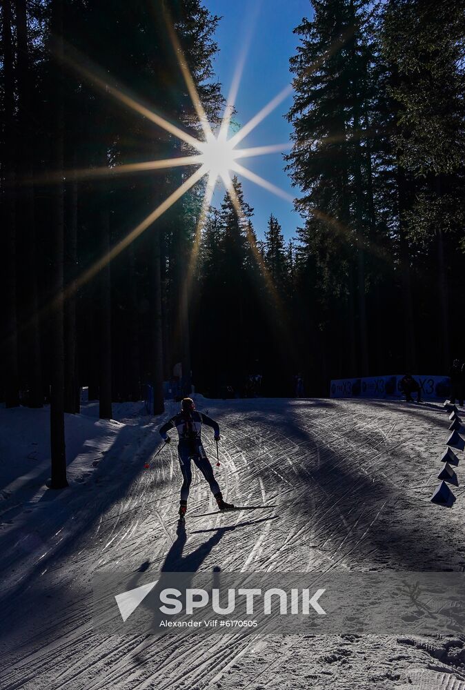 Italy Biathlon Worlds Women Individual