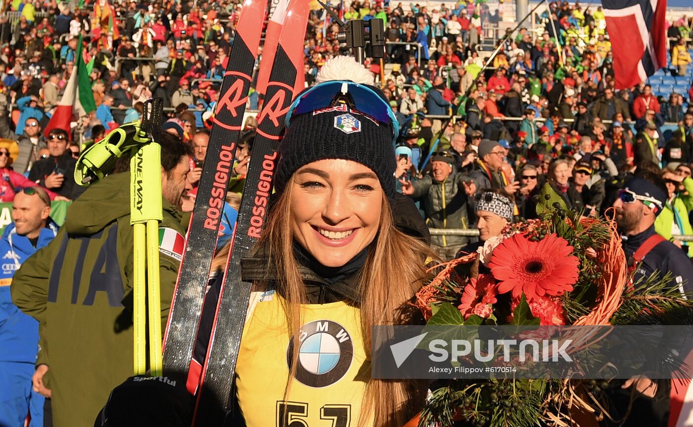 Italy Biathlon Worlds Women Individual Race