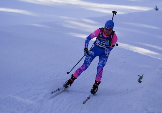 Italy Biathlon Worlds Women Individual