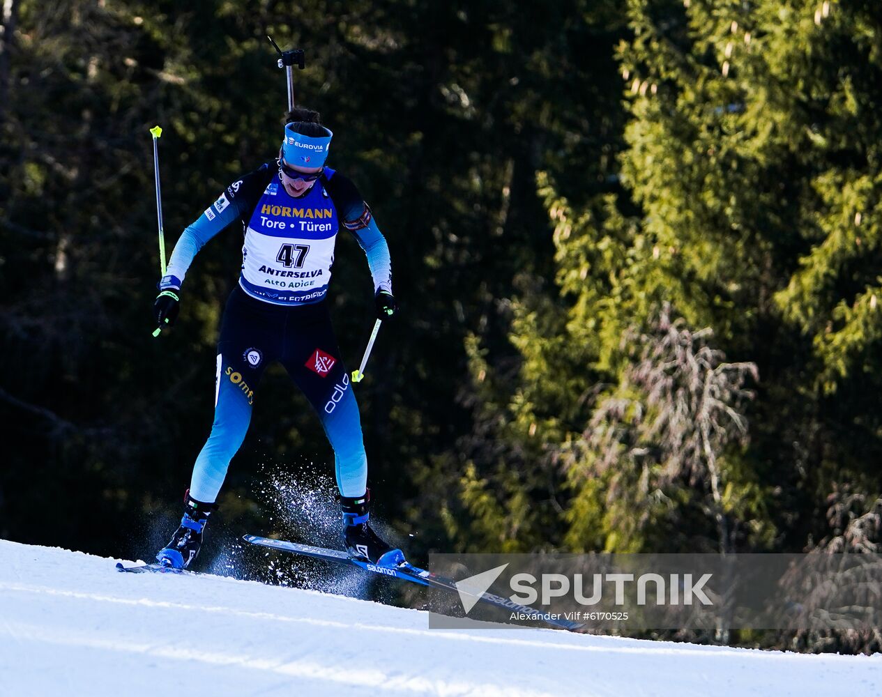 Italy Biathlon Worlds Women Individual