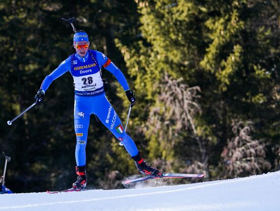 Italy Biathlon Worlds Women Individual