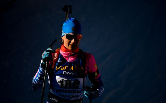 Italy Biathlon Worlds Women Individual Race