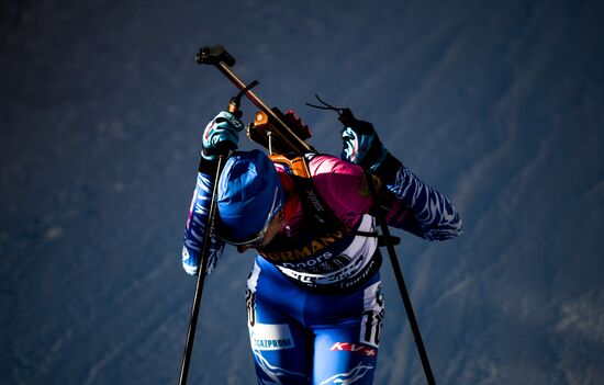 Italy Biathlon Worlds Women Individual Race