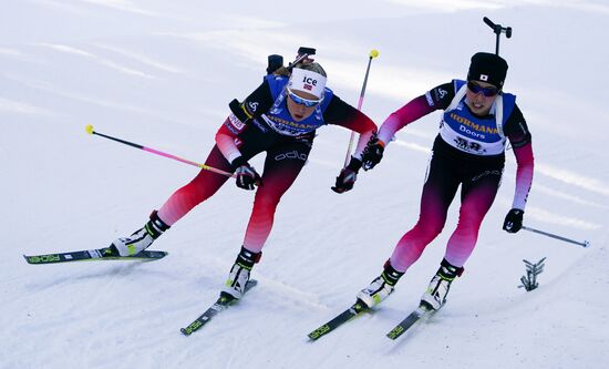 Italy Biathlon Worlds Women Individual