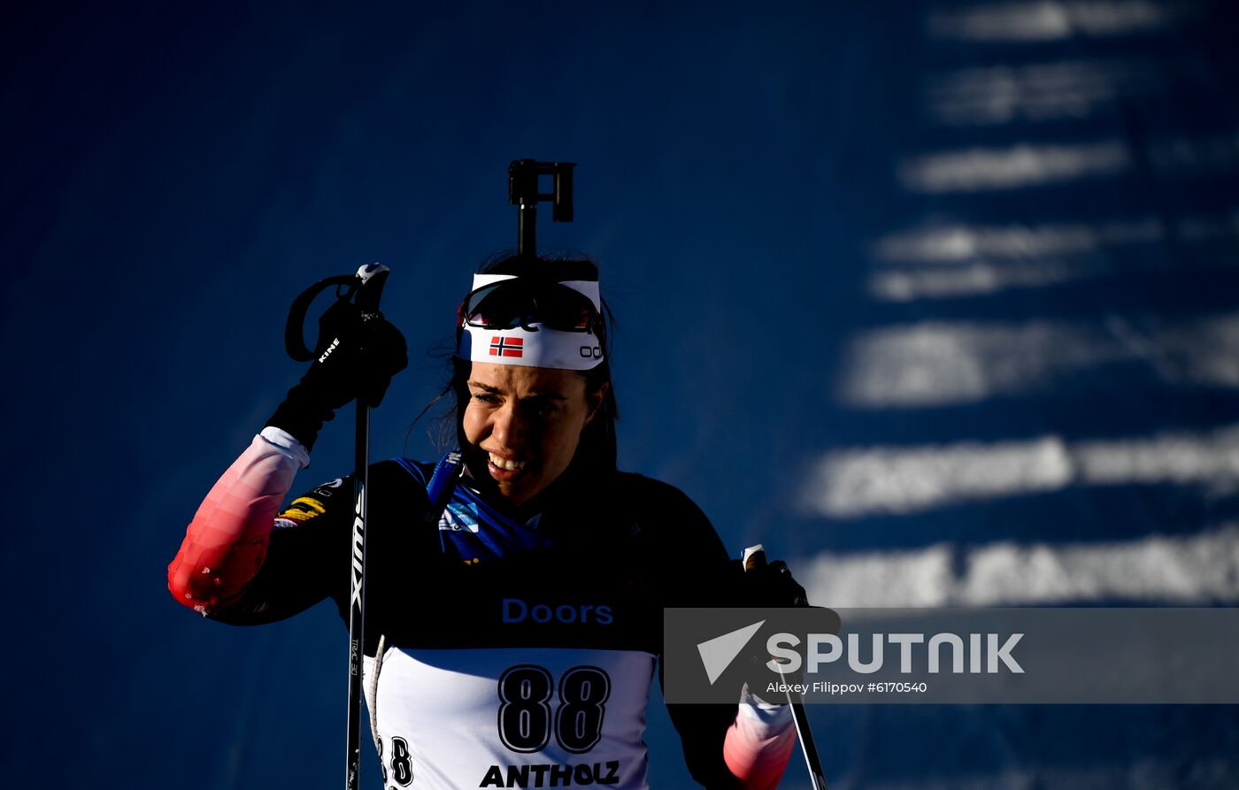 Italy Biathlon Worlds Women Individual Race