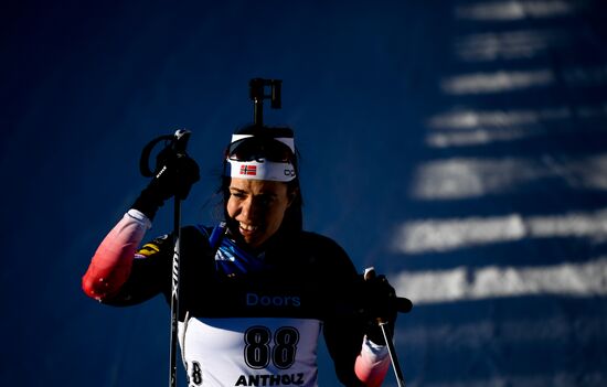 Italy Biathlon Worlds Women Individual Race