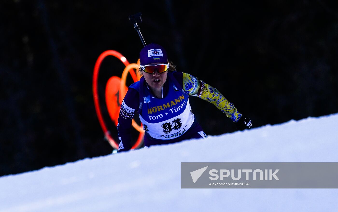 Italy Biathlon Worlds Women Individual