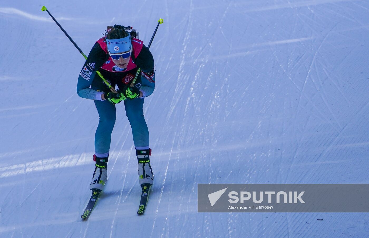 Italy Biathlon Worlds Women Individual