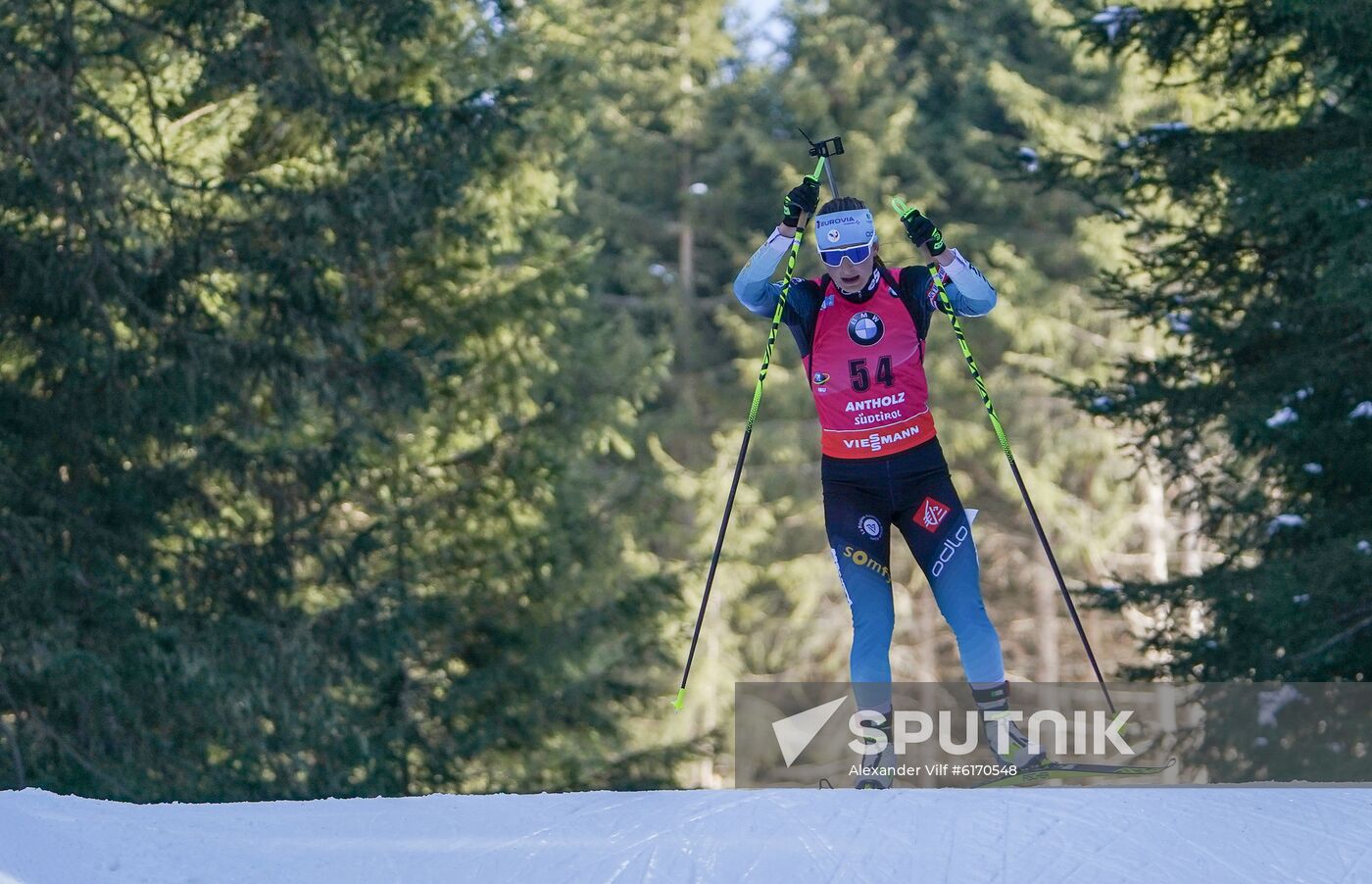 Italy Biathlon Worlds Women Individual